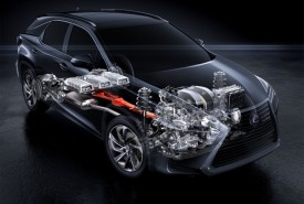 Lexus RX 450h-przekrój